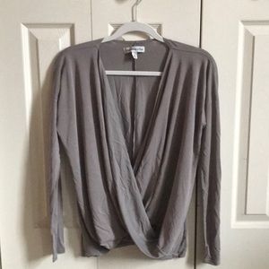 Gray Cross Over Top